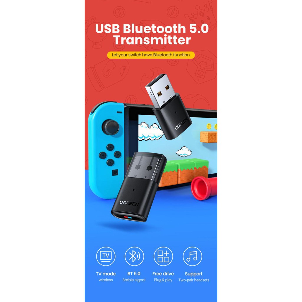 Ugreen Usb Bluetooth 5.0 Dongle 0512