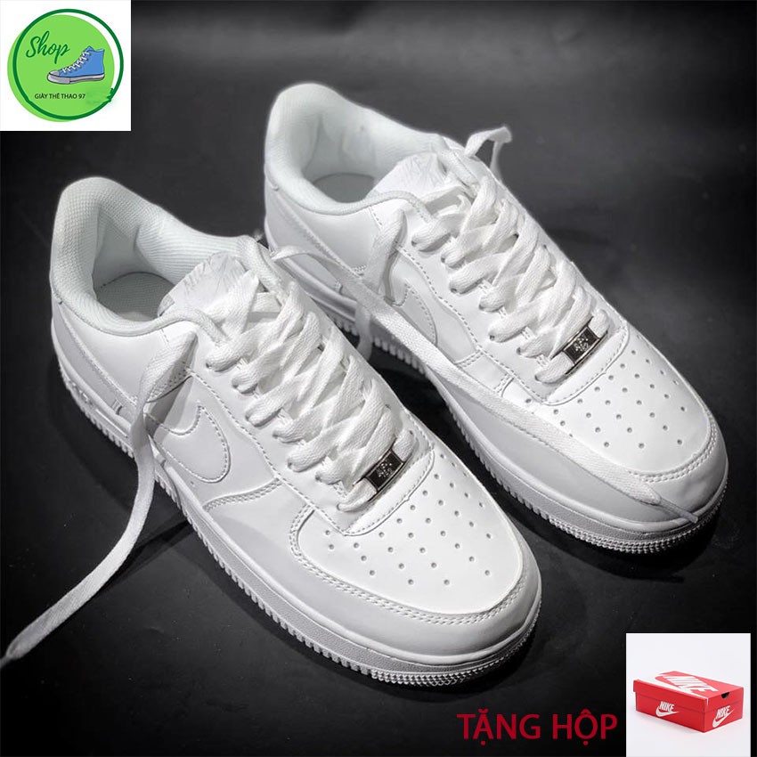 Giày thể thao full trắng  thấp cổ thời trang , giày af1 sneaker nam nữ tôn giáng hot tren