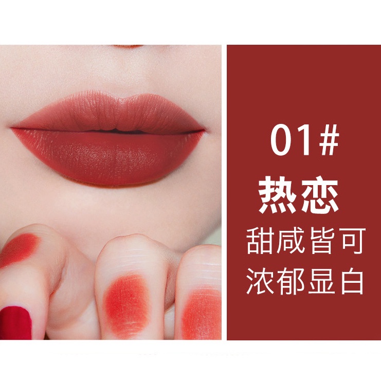 Son Kem Lì Mềm Mượt Như Nhung Làm Trắng Môi Ứng Dụng Cao Không Dễ Phai Màu