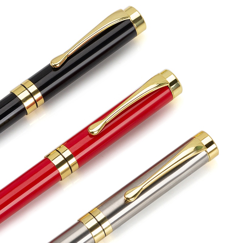 Bút Mực Đen Nhanh Khô Bằng Kim Loại Dùng Làm Phần Thưởng Cho Nam