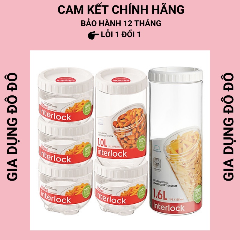 Bộ 6 Hộp Bảo Quản Lock&Lock Interlock