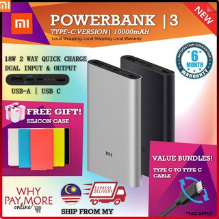Pin Sạc dự phòng Xiaomi 10000 Mah 2 cổng sạc