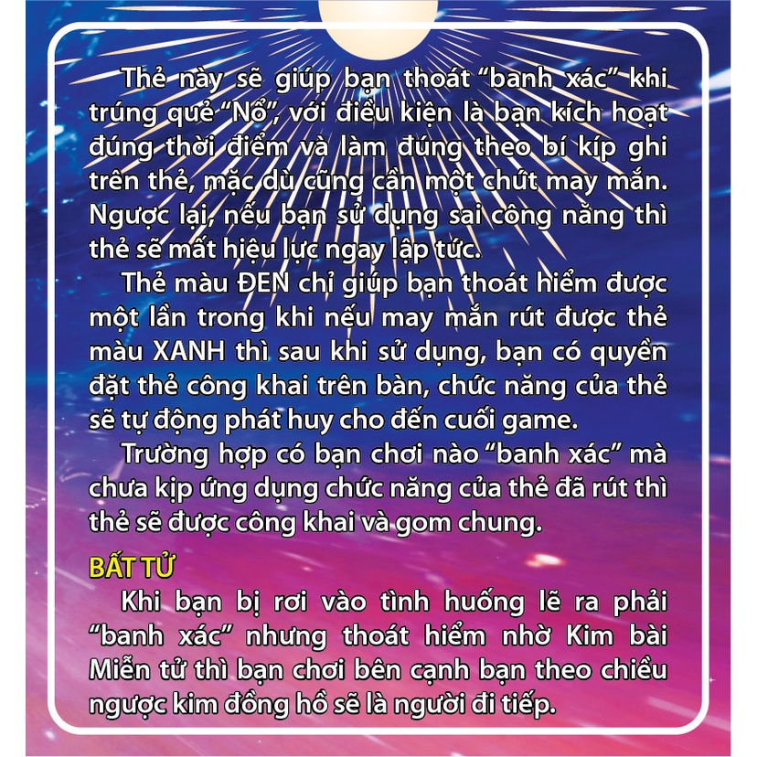 Boardgame Xí ngầu Nổ 2 LIÊN HIỆP THÀNH, Trò chơi thẻ bài vui nhộn phù hợp với mọi lứa tuổi