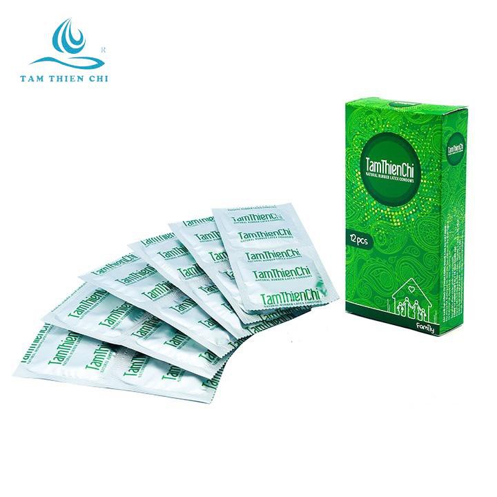 Bao cao su Tâm Thiện Chí THREE IN LOVE gai gân hương bạc hà  từ Kalyhouse