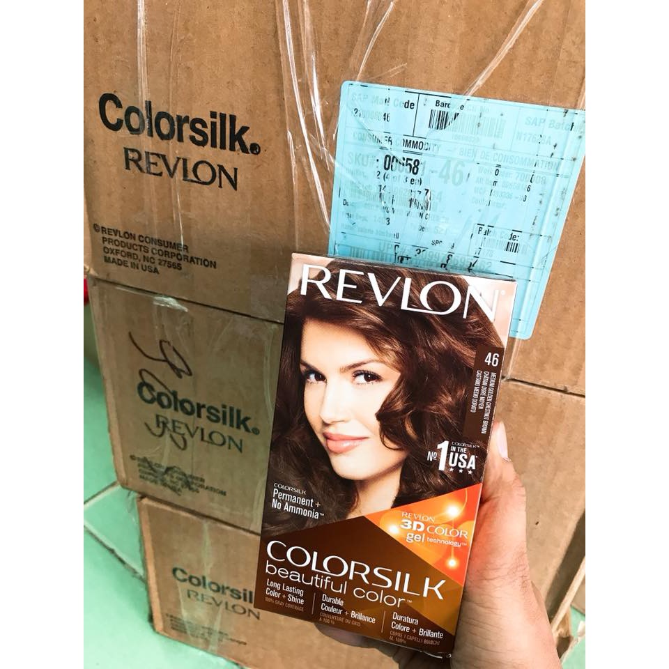 (USA) Thuốc nhuộm tóc Revlon Colorsilk