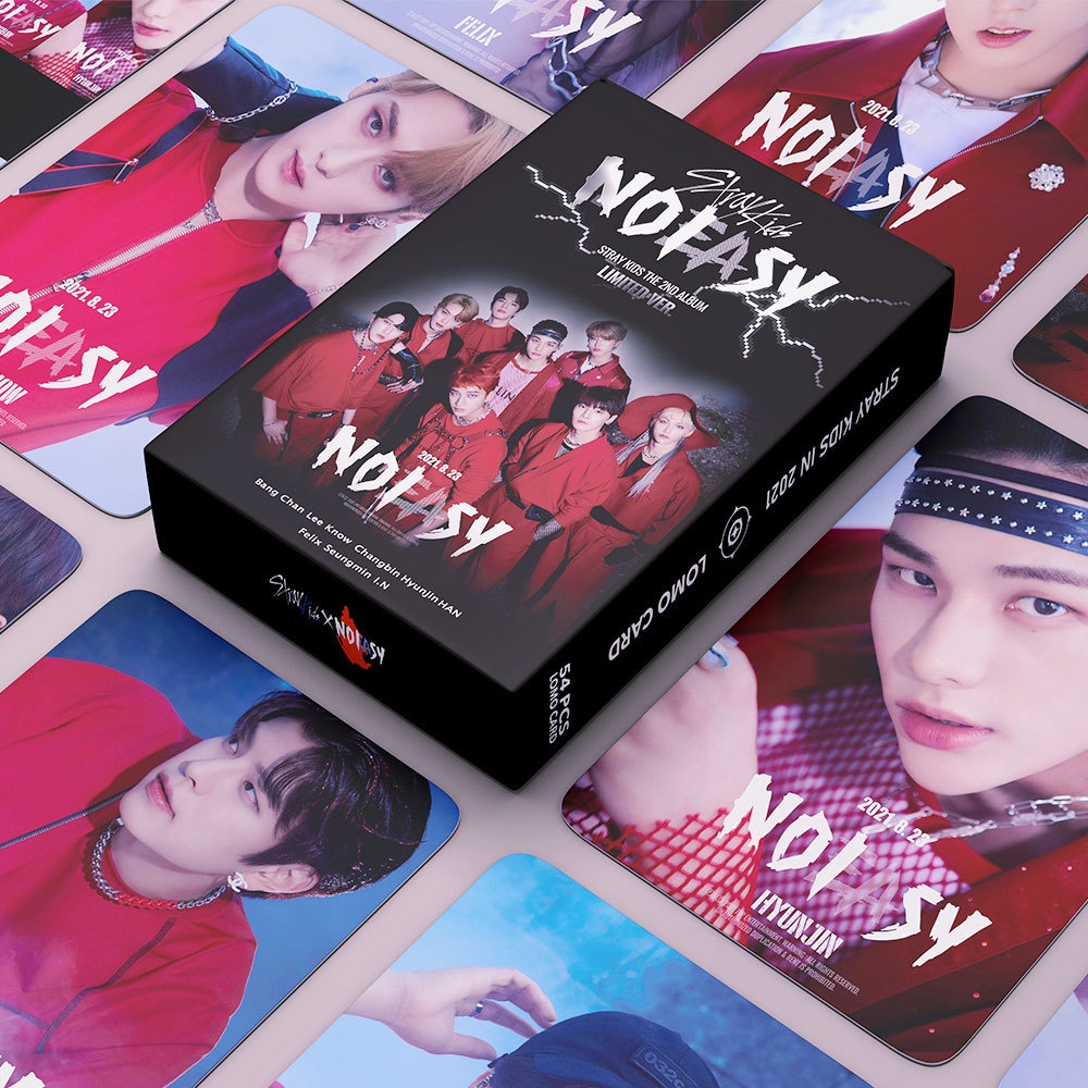 Stray Kids NO EASY Album Photocard LOMO Card