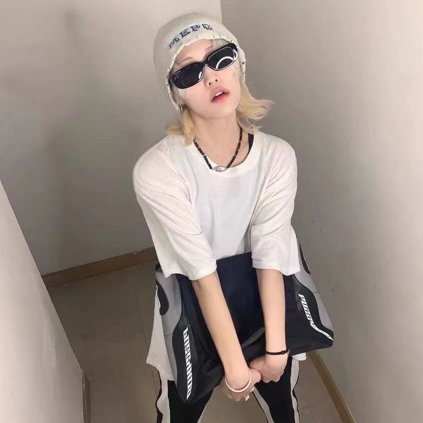 Túi Tote Đeo Chéo Màu Đen Thể Thao Đa Năng