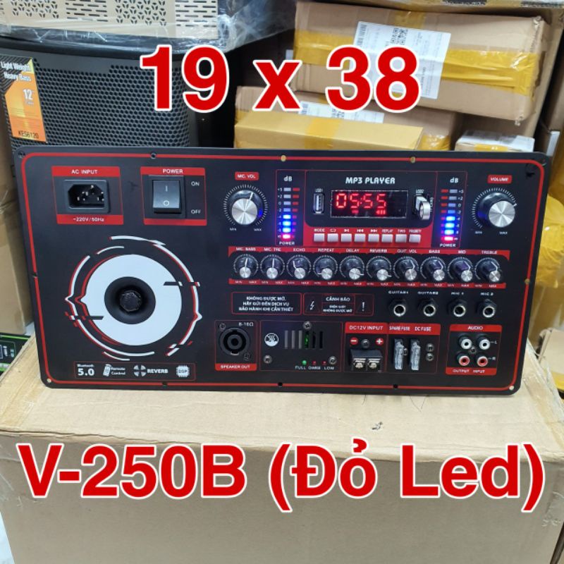 Mạch Loa Kéo 40 Đôi Reverb Có Midi Và Led Nháy Theo Nhạc