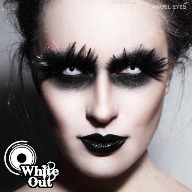 Contactlens coplay Halloween kèm khay gương