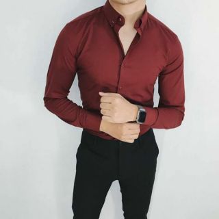 [ XẢ KHO ] ÁO SƠMI CÔNG SỞ VẢI KATE LỤA KHÔNG NHĂN