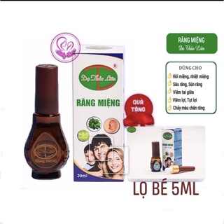 Tinh dầu răng miệng - dạ thảo liên
