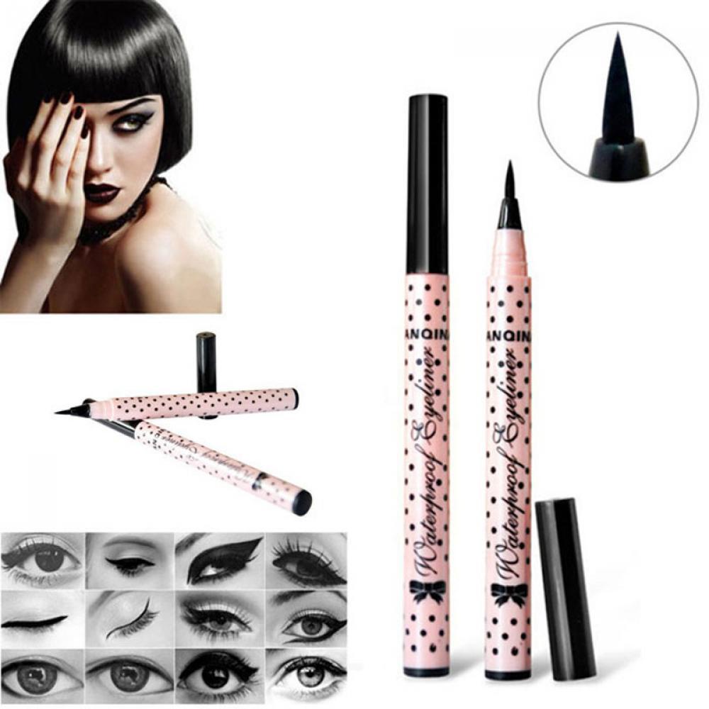 DIACHAVN Bút Kẻ Mắt Chống Thấm Nước Màu Đen Thời Trang