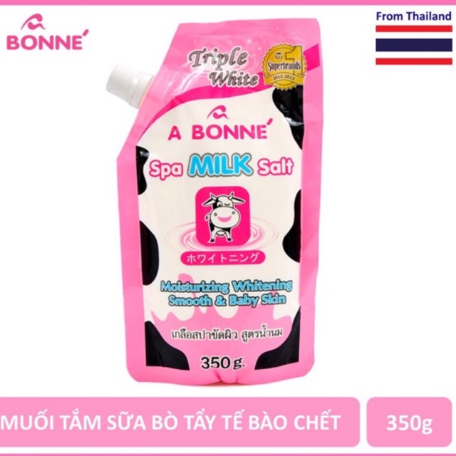 Muối Tắm Bò Hồng Thái Lan Chính Hãng- 350g