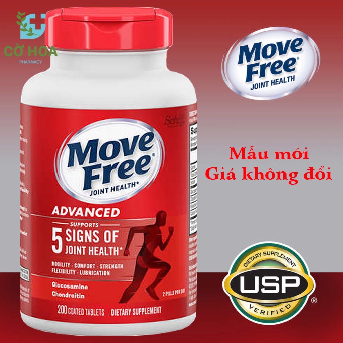 Viên bổ xương khớp Schiff Move Free Advanced - Hộp 200 viên