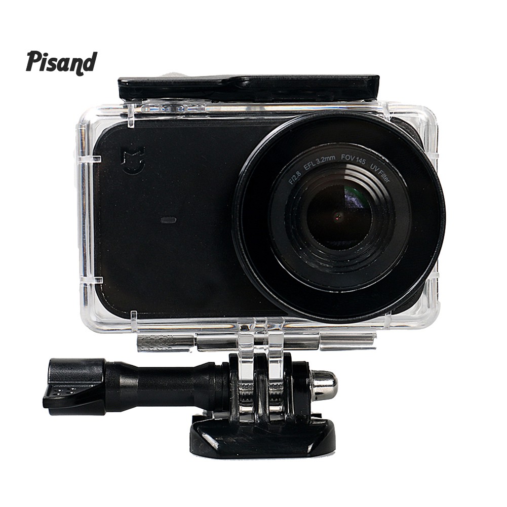 ❁Pi Waterproof Housing Protective Case Cover for Xiaomi Mijia 4K Mini Action Camera