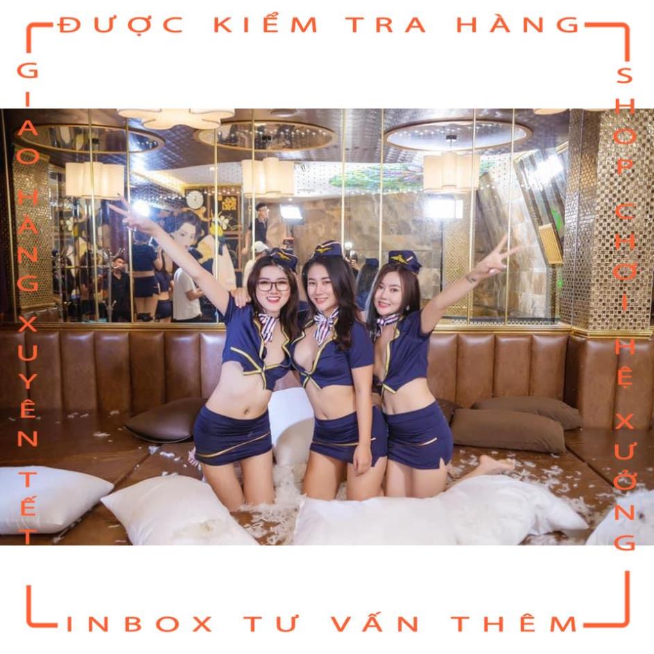 Bộ cosplay sexy nữ phi công trang phục nữ tiếp viên hàng không gợi cảm váy ngủ đầm ngủ sexy CP07  - hot tiktok | BigBuy360 - bigbuy360.vn