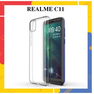 Ốp lưng dẻo trong suốt cao cấp cho điện thoại Realme C11, Realme C12, Realme C15