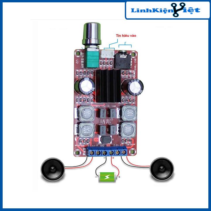 Mạch khuếch đại âm thanh XH-M189 TPA3116 50W*2