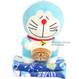 Gối Mền Doremon Bánh Rán 2in1