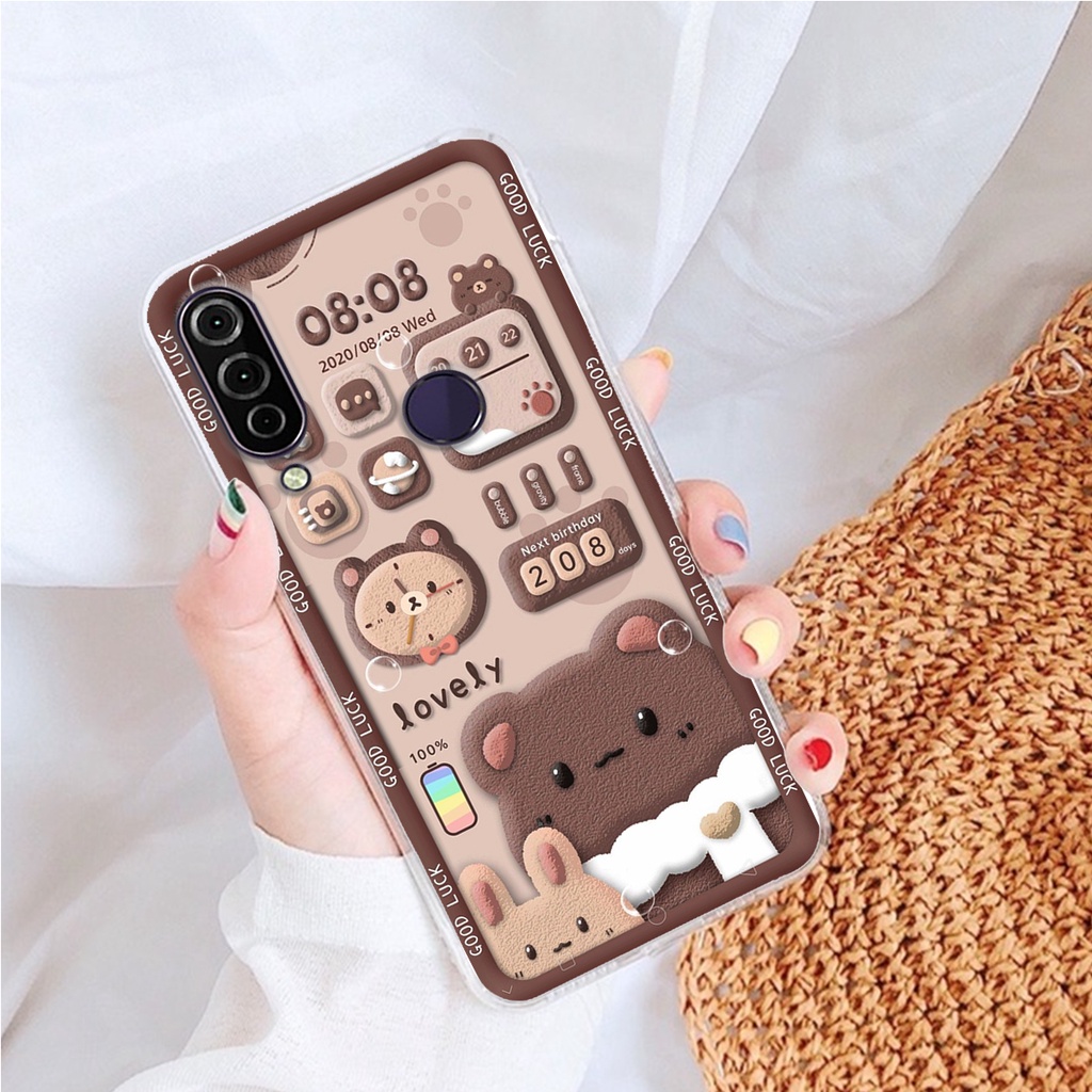 Ốp Lưng  VSMART STAR 3 - STAR 4 - STAR 5 ,  In Hình Gấu Chocolate đáng yêu.