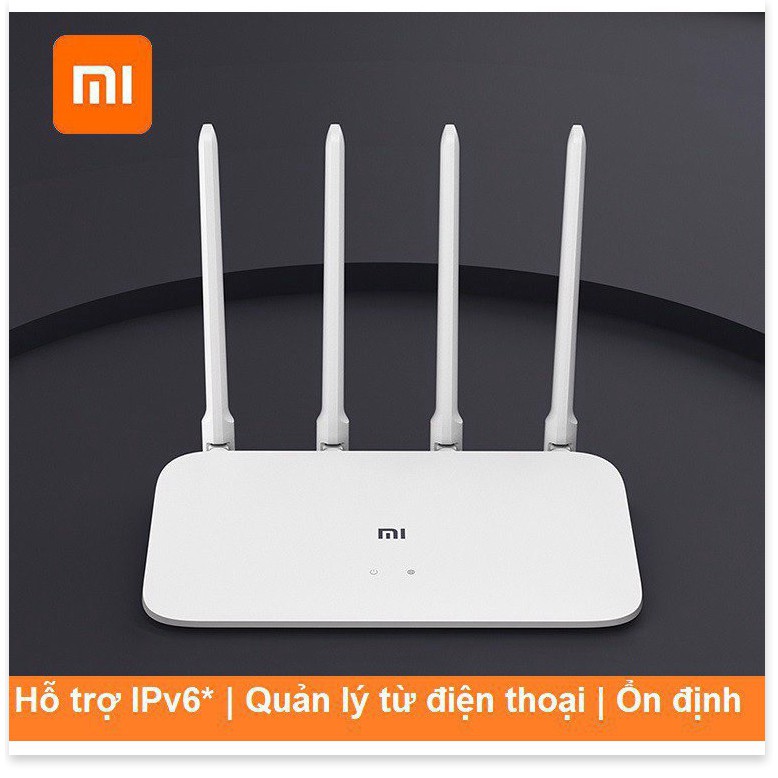 [Mã 154ELSALE2 giảm 7% đơn 300K] Bộ Phát Wifi Xiaomi Router 4ACông Suất 2.4 GHz và 5 Ghz 4 Angten - MrPhukien