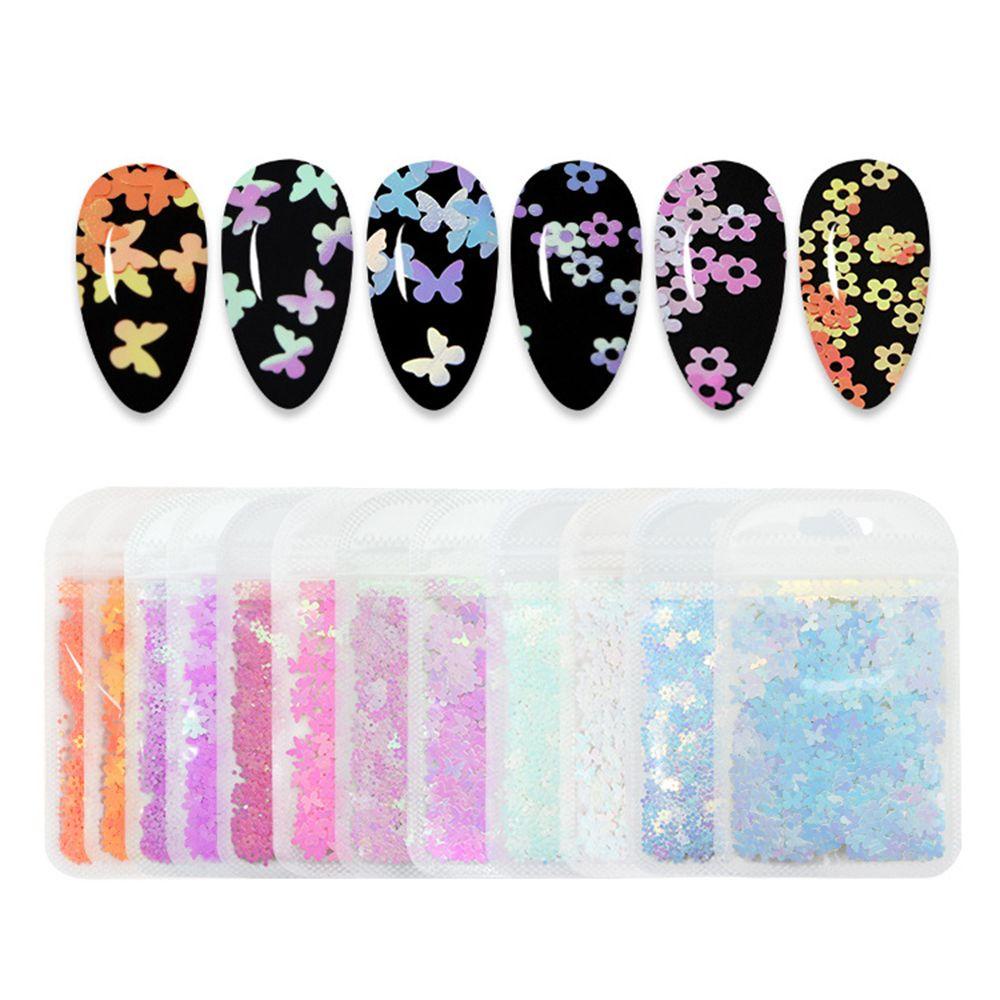 Túi 2g Hạt Kim Tuyến Siêu Mỏng Trang Trí Móng Tay