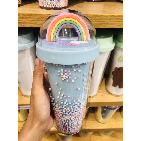 Ly hình cầu vồng cute