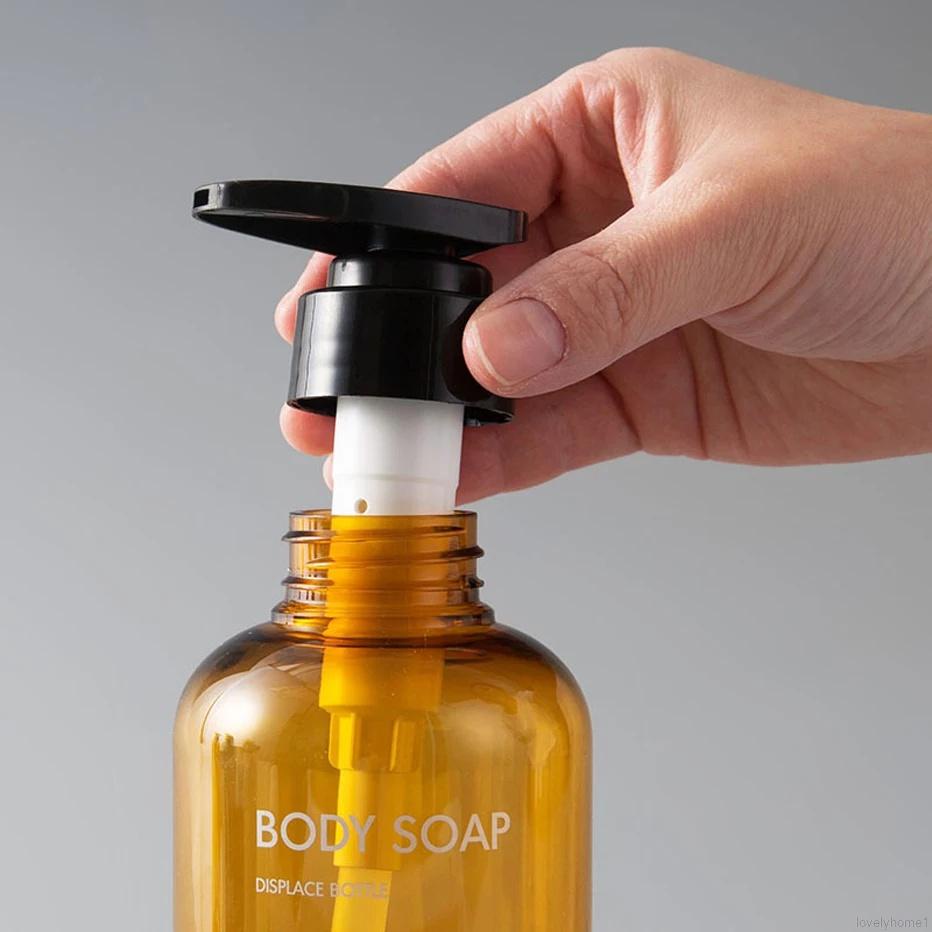 Set 3 chai rỗng đựng xà phòng dung tích 500ml tiện lợi khi đi du lịch