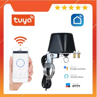 Van nước wifi, khoá nước tự động, điều khiển từ xa qua  app tuya/smartlife