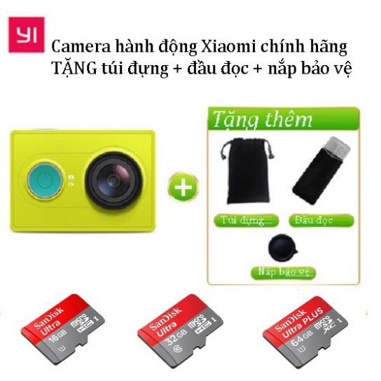 Camera hành động Xiaomi Yi Action 1080p chụp ảnh đi phượt cực chất