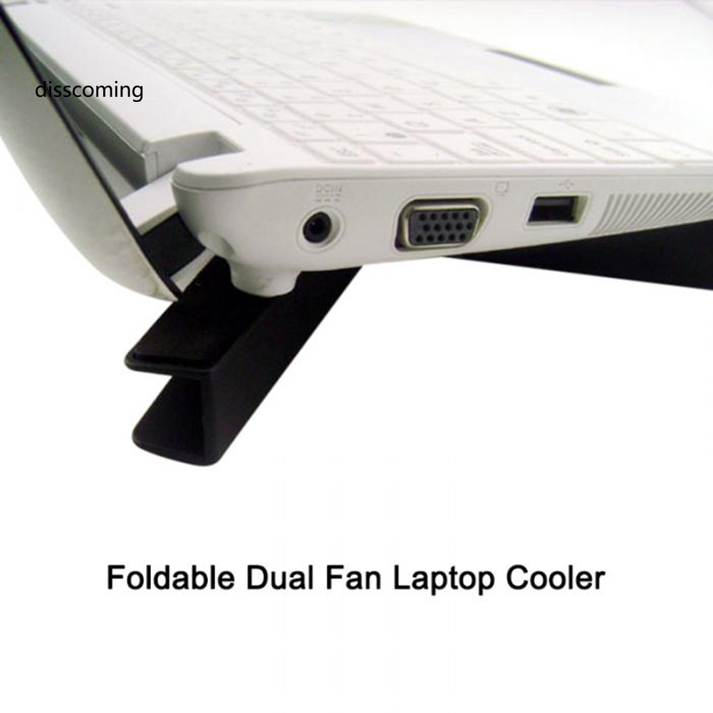 Quạt Tản Nhiệt Kép Cổng USB Yên Tĩnh Cho PC Laptop