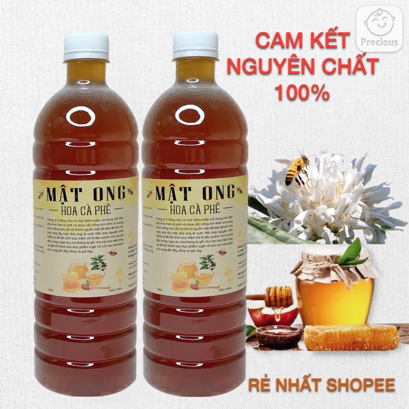 MẬT ONG HOA CÀ PHÊ NGUYÊN CHẤT 100% 1 LIT ( BẢO HÀNH TRONG SUỐT QUÁ TRÌNH  SỬ DỤNG)