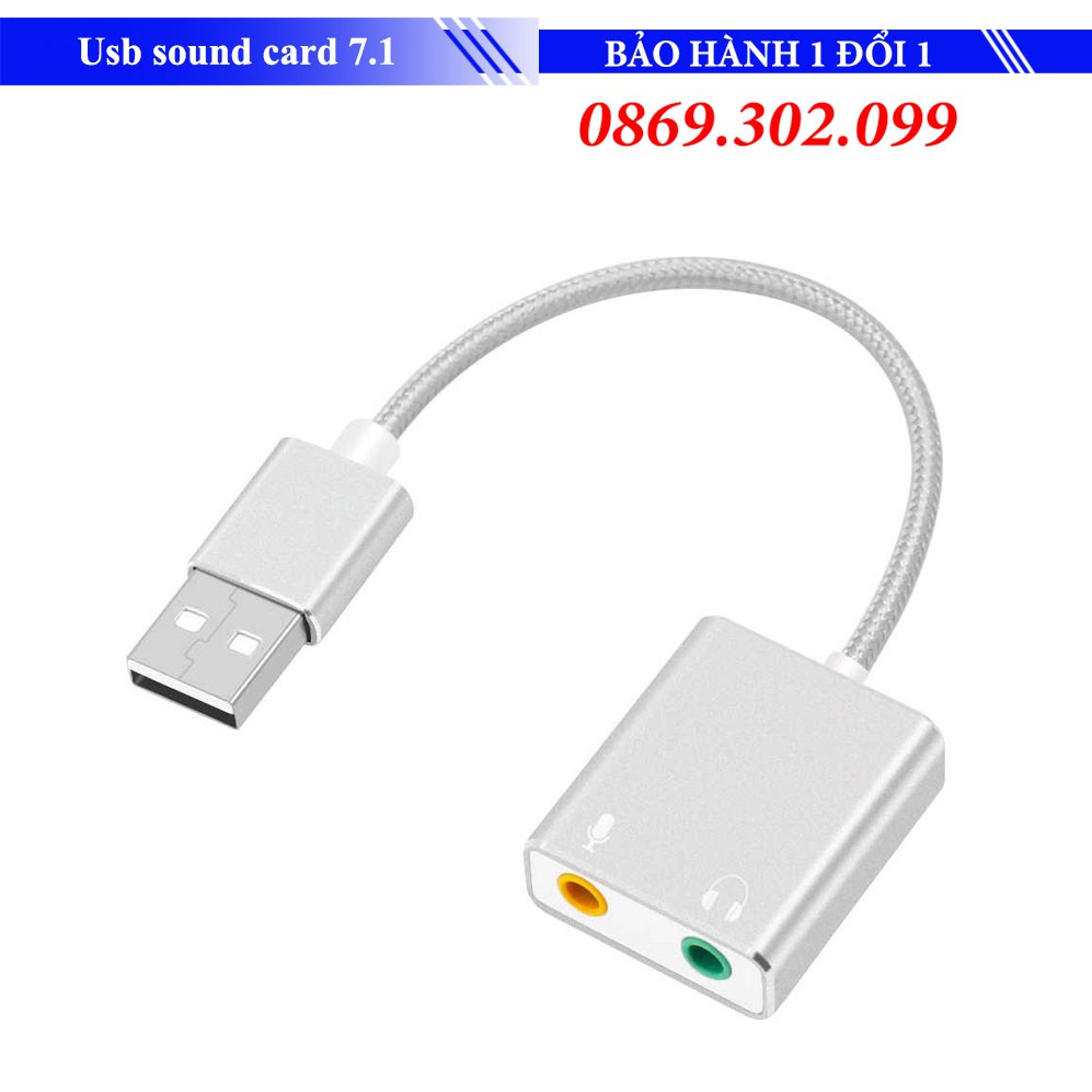 Usb sound card 7.1 - âm thanh cực hay