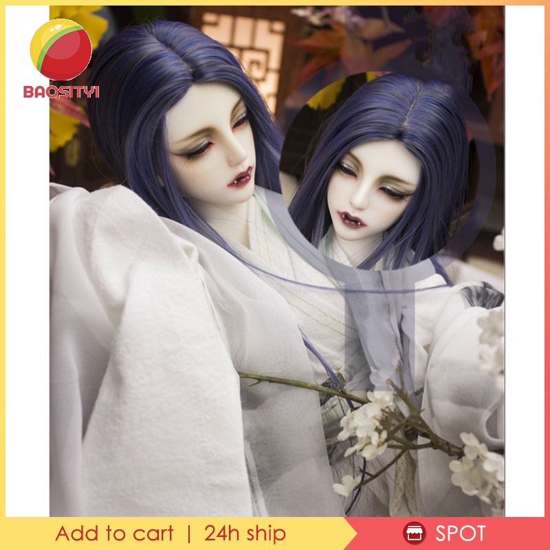 Tóc Giả Thẳng Cho Búp Bê BJD 1 / 3