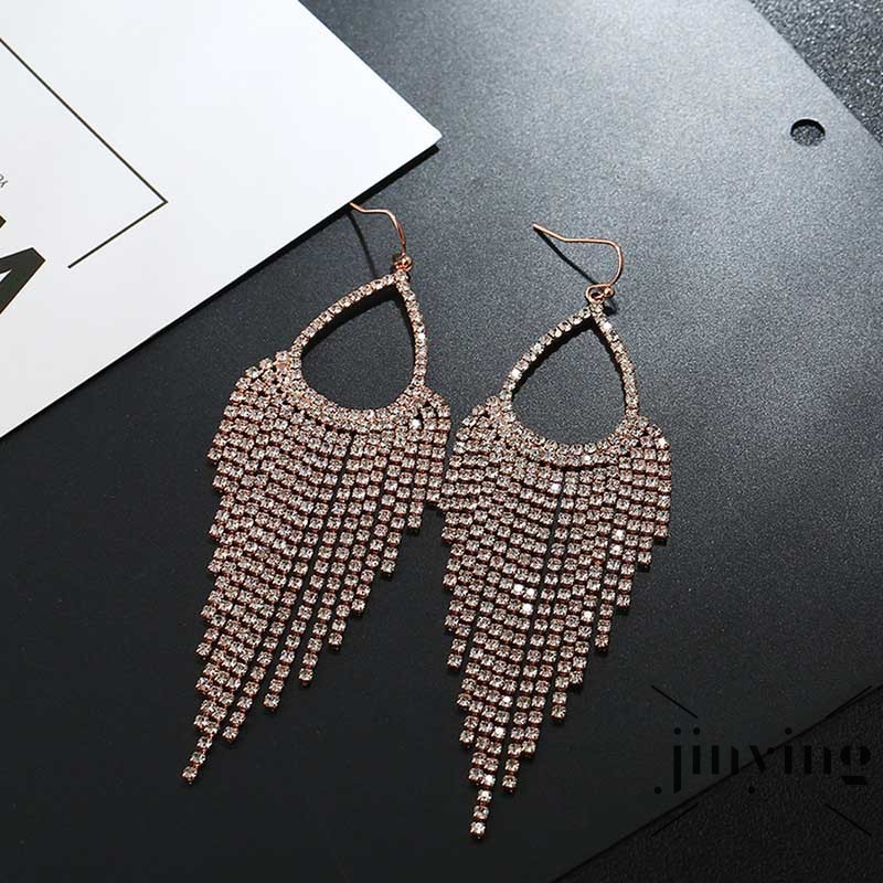 GETNOIVAS Bông tai kiểu hình học sang trọng phong cách âu mỹ cho nữ