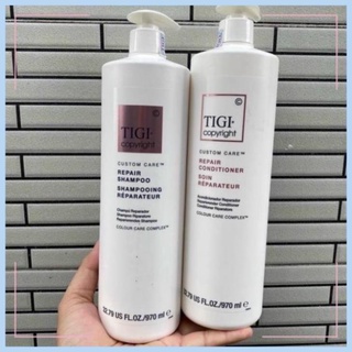 Cặp 2 chai dầu gội + xã phục hồi tigi 970ml