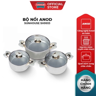 Bộ nồi anod Sunhouse SH9933