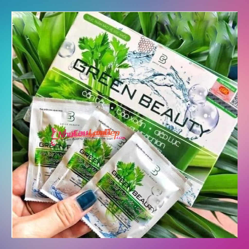 Nước ép tinh chất cần tây Green Beauty - bi quyết thải độc, giảm cân an toàn [HÀNG CHÍNH HÃNG]