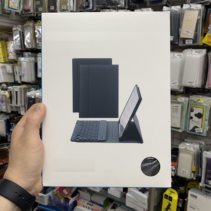 Bao da kèm bàn phím Bluetooth cho iPad Pro 11.0 inch 2018/2020/10.5/10.2/Gen 7/8/9.7/Air/Mini 1/2/3/4/5 có khay đựng bút