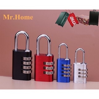 Ổ khoá số mini chất liệu thép cao cấp khoá vali siêu nhẹ