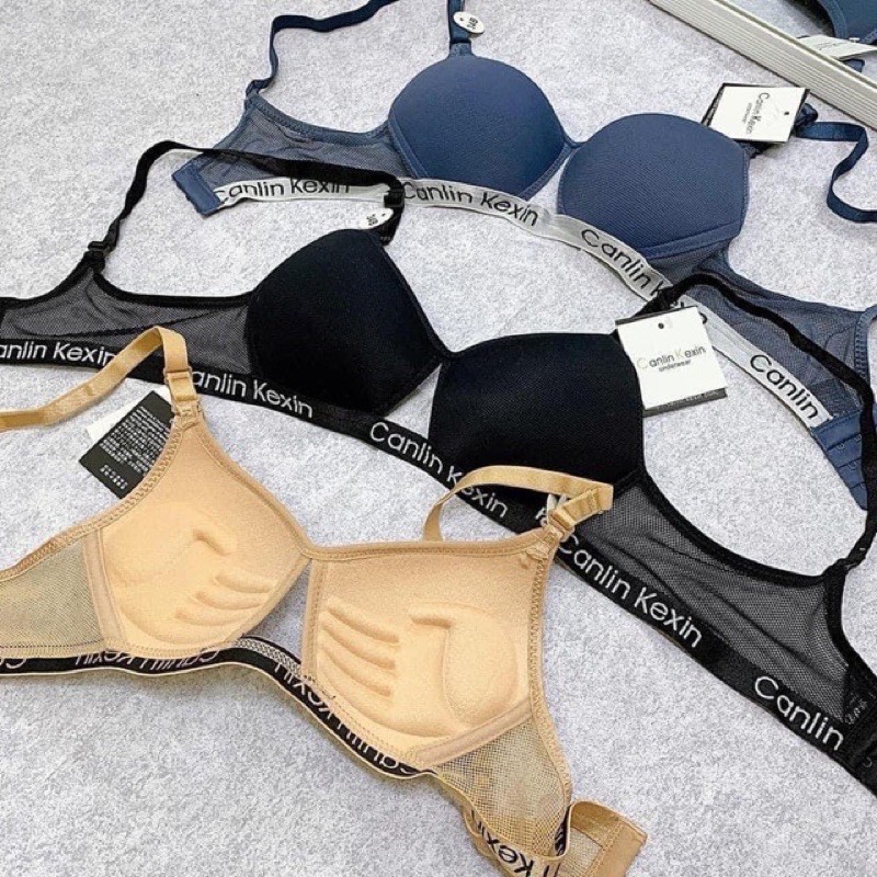 ♥️ SHOP UY TÍN ♥️[Áo Lót Nữ] Áo ngực mút dày áo lót nữ bàn tay dày phong cách thể thao chữ  Ck viền chữ CK106 | BigBuy360 - bigbuy360.vn