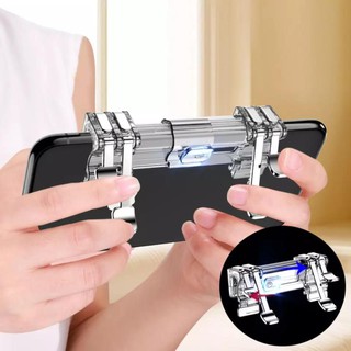 Bộ 2 nút chơi game pubg, ros dòng nút bấm 2 chốt k9 kim loại trên điện thoại -dc3178