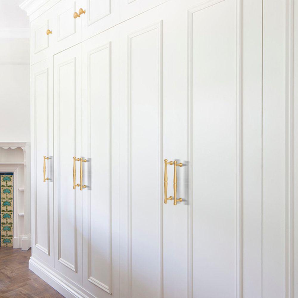 Tay Nắm Cửa Tủ Bằng Đồng Thau Phong Cách Cổ Điển