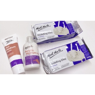 Dung dịch pha màu medium acrylic mont marte gloss/matt/retarder - 75ml/135ml