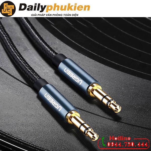 Dây loa 3.5mm 2 đầu Ugreen 10687 dài 2M dailyphukien