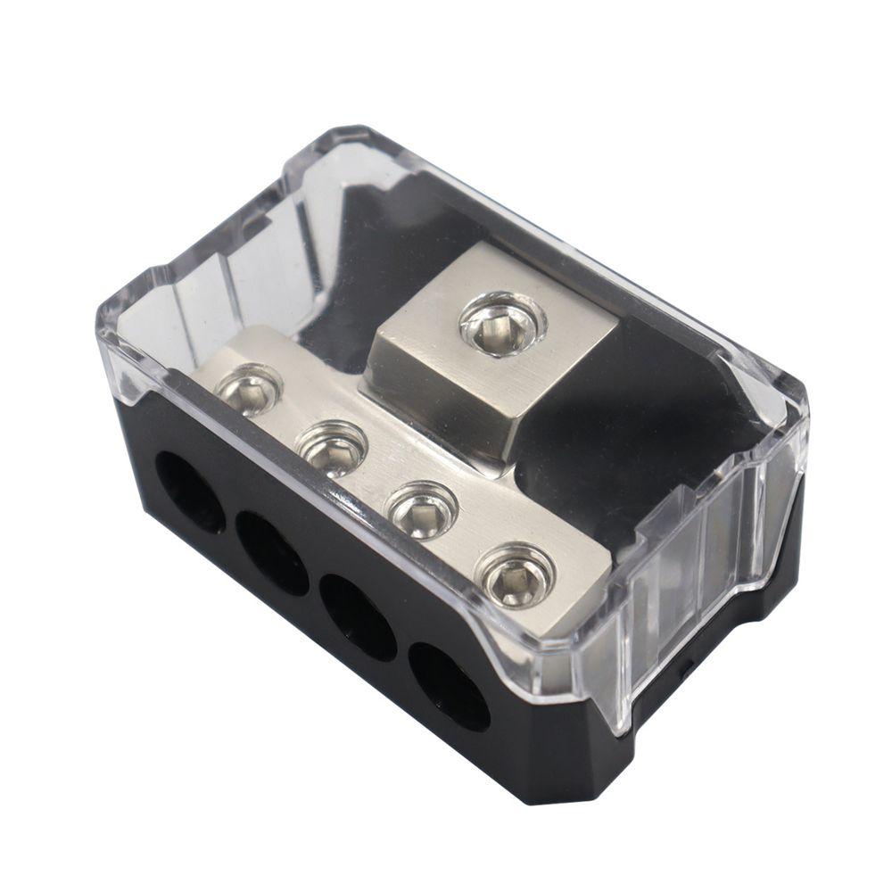Khối Phân Phối Nguồn LAYOR1 1x 0GA IN 4x 4GA Cho Xe Hơi