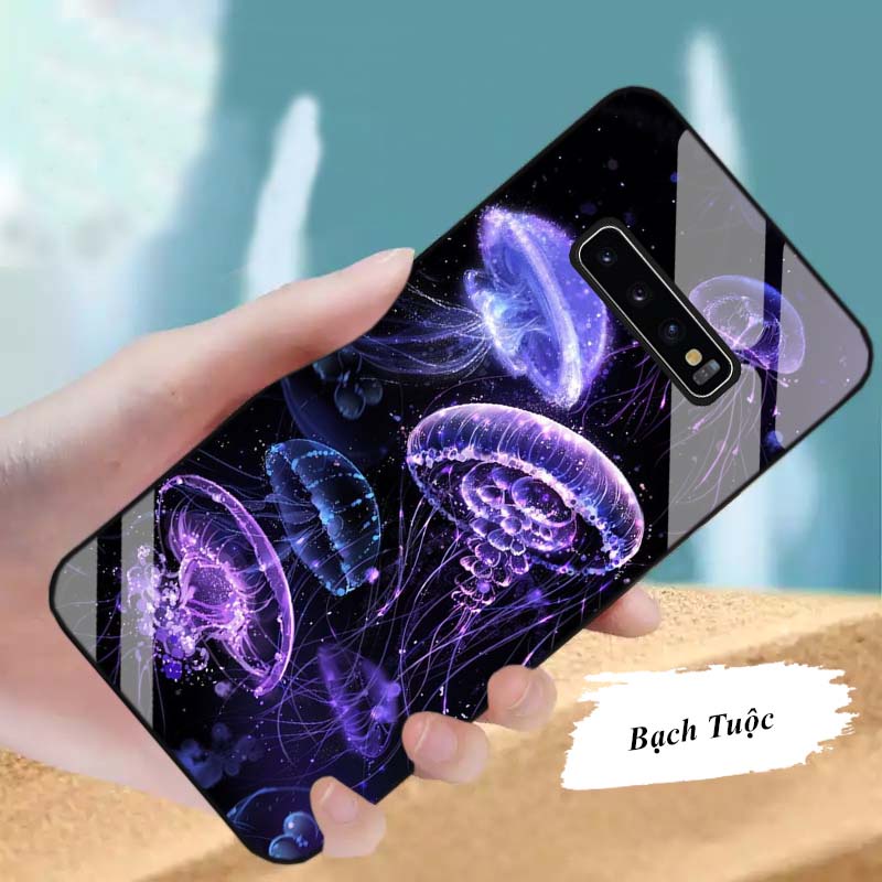 Ốp SAMSUNG S10, S10E, S10 Plus, S10 5G Lưng Kính Cường Lực Cao Cấp Mới Nhất