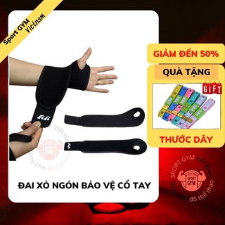 Đai xỏ ngón bảo vệ cổ tay 757,tránh bong gân chệch khớp tay GYM92