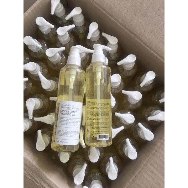 Dầu tẩy trang hoa cải Graymelin Canola Crazy Cleaning Oil (kèm bill) | BigBuy360 - bigbuy360.vn