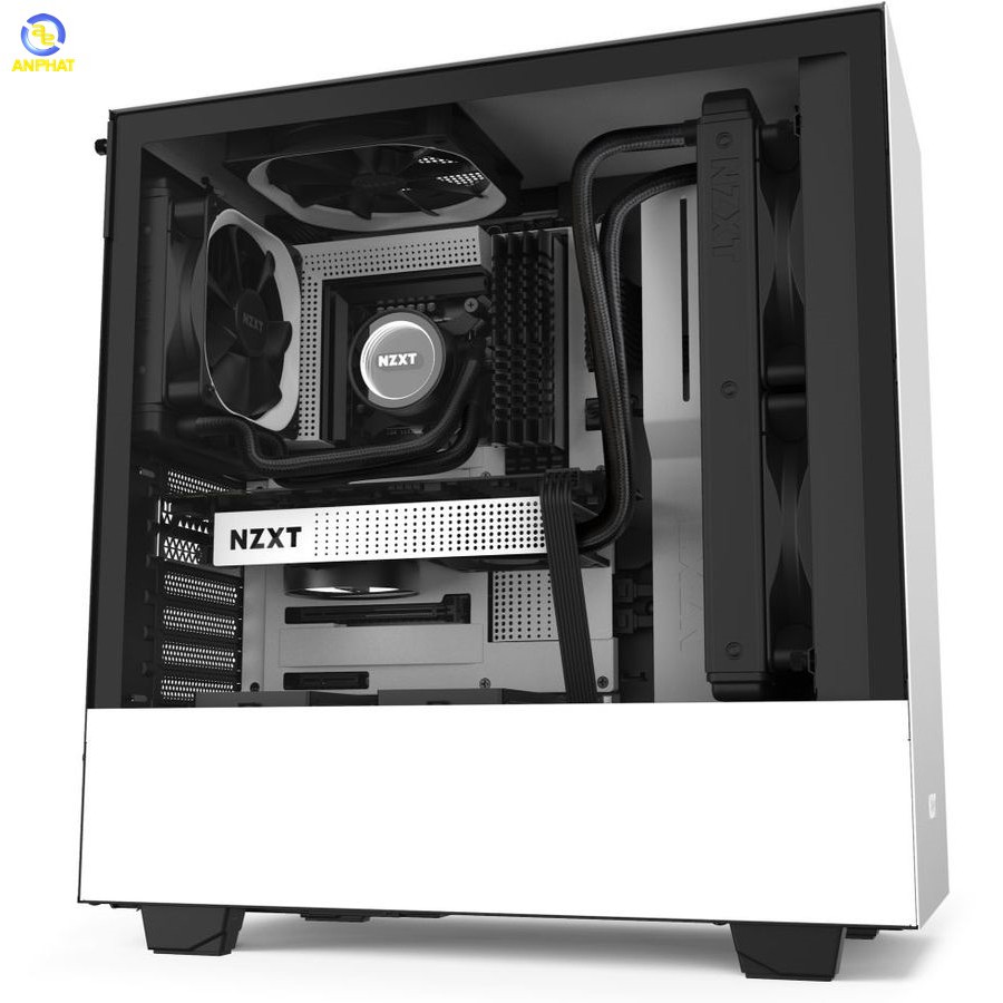 VỎ CASE NZXT H510 TRẮNG (Mini-ITX, MicroATX, ATX)